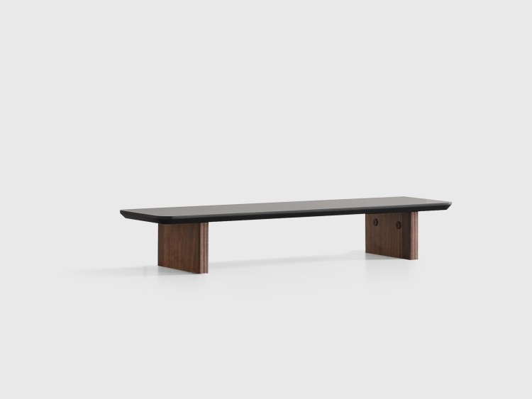 Wood Monitor Stand Anthracite Monitor Riser